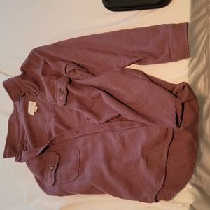 Purple solid flannel